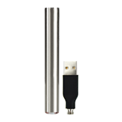#1 CCELL STICK BATTERY WITH CHARGER SILVER
