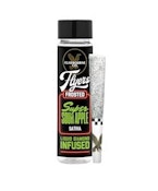 SUPER SOUR APPLE FROSTED FLYERS LIQUID DIAMOND INFUSED PREROLLS 1G 2/PK