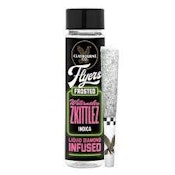 WATERMELON ZKITTLEZ FROSTED FLYERS LIQUID DIAMOND INFUSED PREROLLS 1G 2/PK