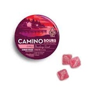 STRAWBERRY SUNSET SOUR GUMMIES 100MG 10/PK