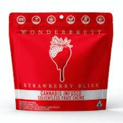 STRAWBERRY BLISS SOLVENTLESS FRUIT CHEWS 100MG
