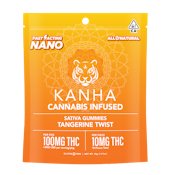 TANGERINE TWIST NANO GUMMIES 100MG