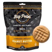 PEANUT BUTTER INDICA COOKIES 100MG 10/PK