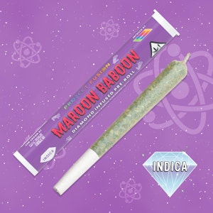PROJECT FUSION MAROON BABOON DIAMOND INFUSED PREROLL 1G