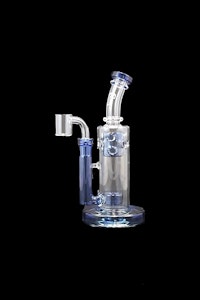 #22 DELUXE DAB RIG WITH SEED OF LIFE PERC