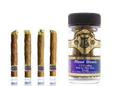 MAUI WOWIE HASH INFUSED BLUNTITOS 3G 4/PK