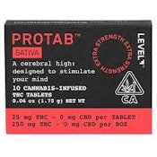 SATIVA PROTAB 250MG 10/PK