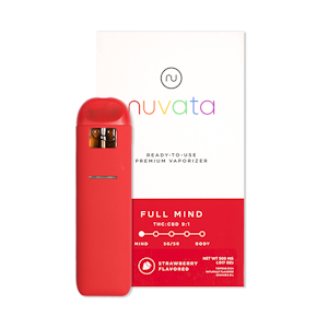 STRAWBERRY (RED) FULL MIND DISPOSABLE CART .5G